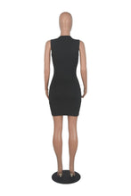 Load image into Gallery viewer, MESH SLEEVELESS DRESS
