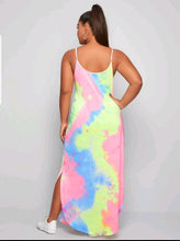Load image into Gallery viewer, TIE DYE CAMI DRESS
