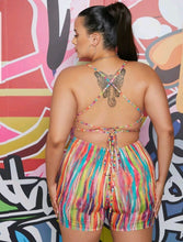 Load image into Gallery viewer, LACE UP ROMPER
