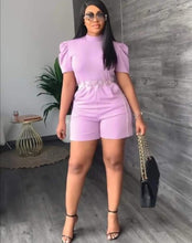 Load image into Gallery viewer, SHORT SLEEVE JUMPSUIT

